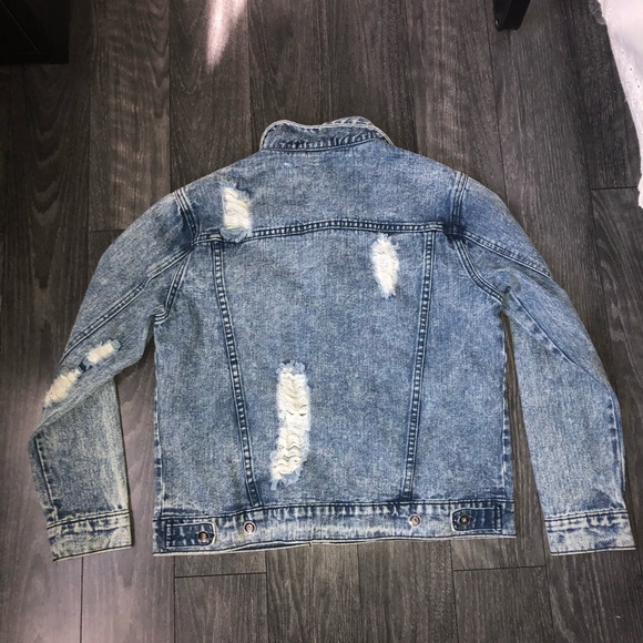 Forever21 acid wash denim jacket - Picture 2 of 2